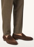  Giày Nam Loro Piana Sergio Loafer 'Chocolate' 
