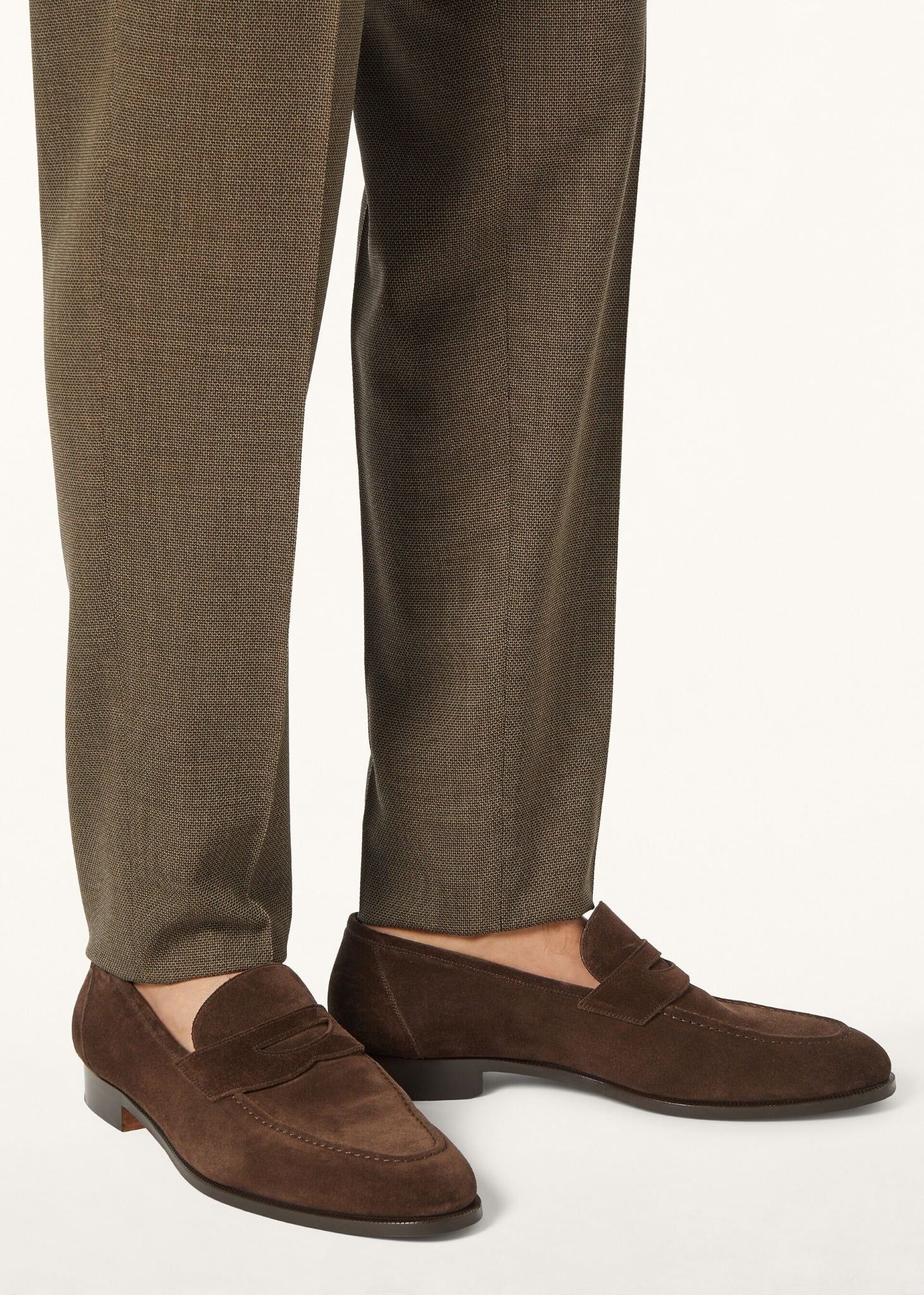  Giày Nam Loro Piana Sergio Loafer 'Chocolate' 