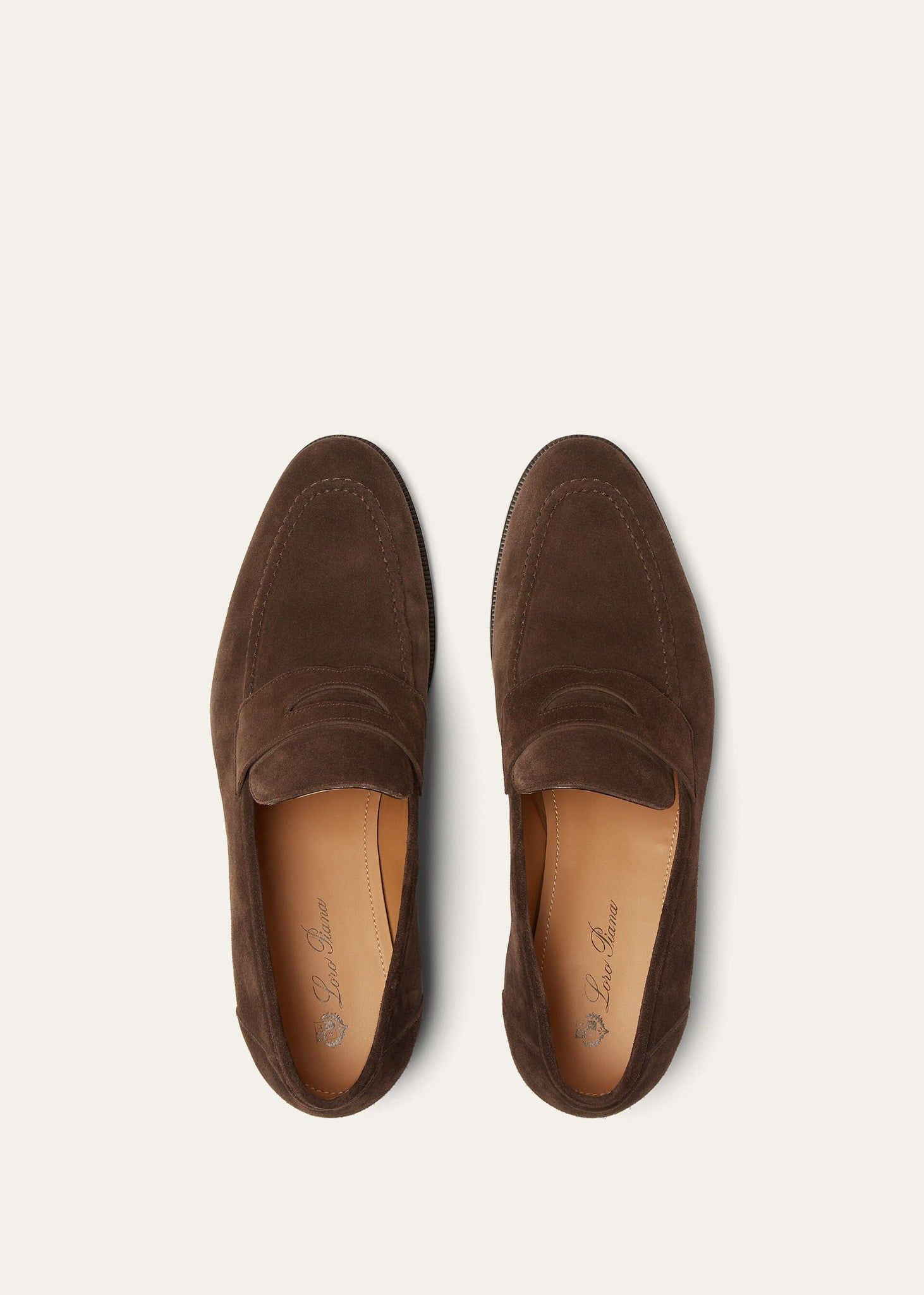  Giày Nam Loro Piana Sergio Loafer 'Chocolate' 
