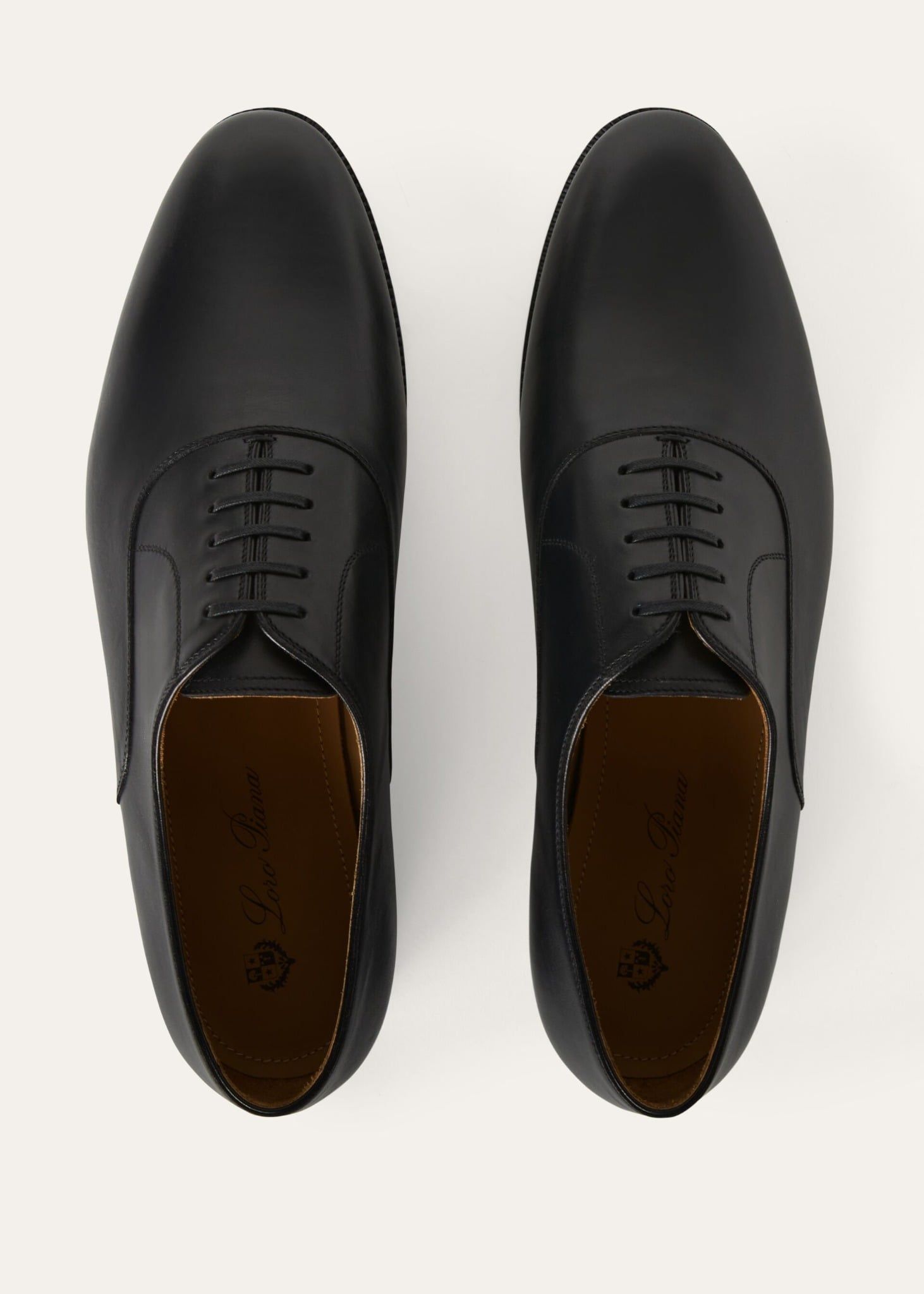  Giày Nam Loro Piana Sergio Walk Oxford 'Black' 