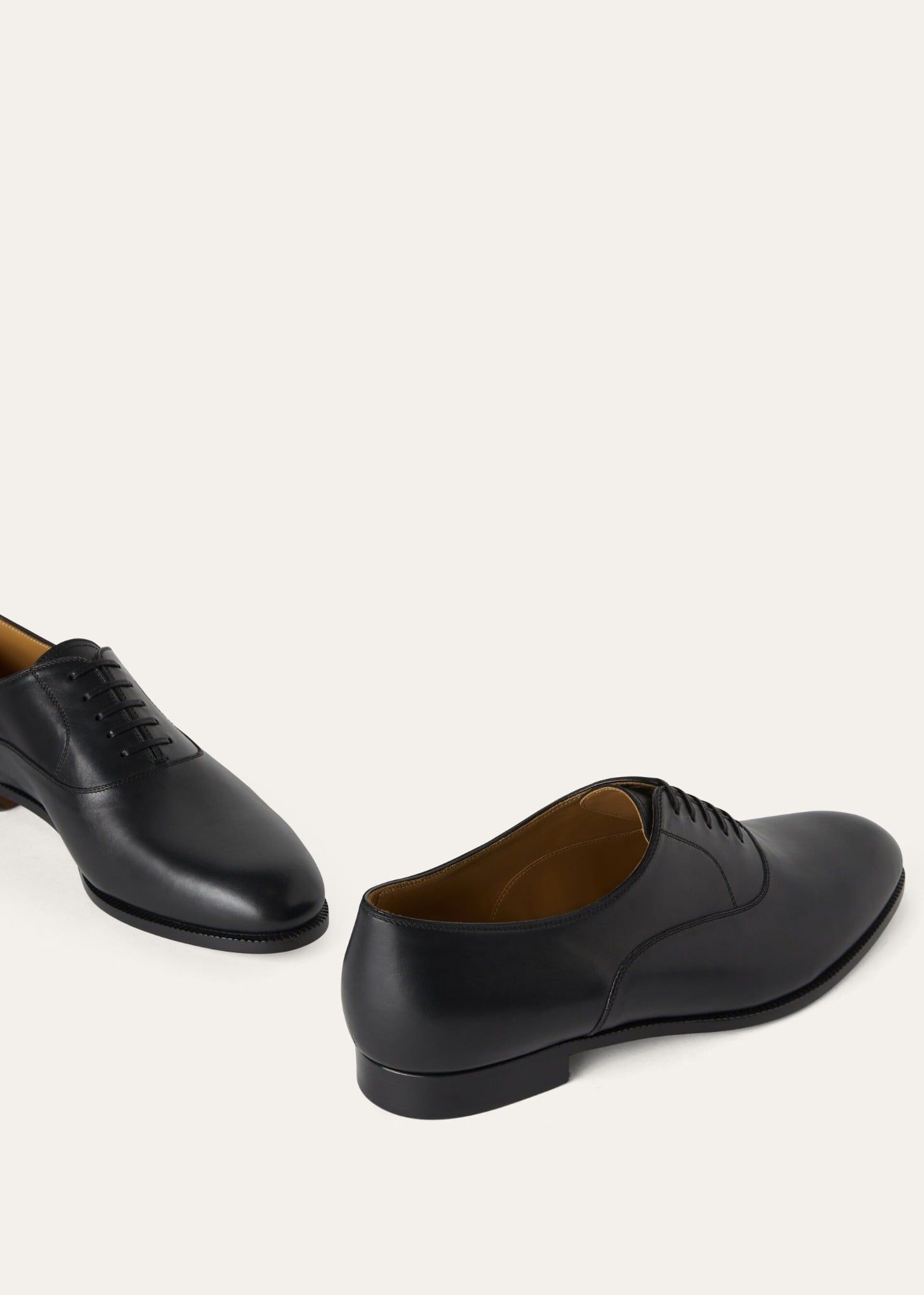  Giày Nam Loro Piana Sergio Walk Oxford 'Black' 