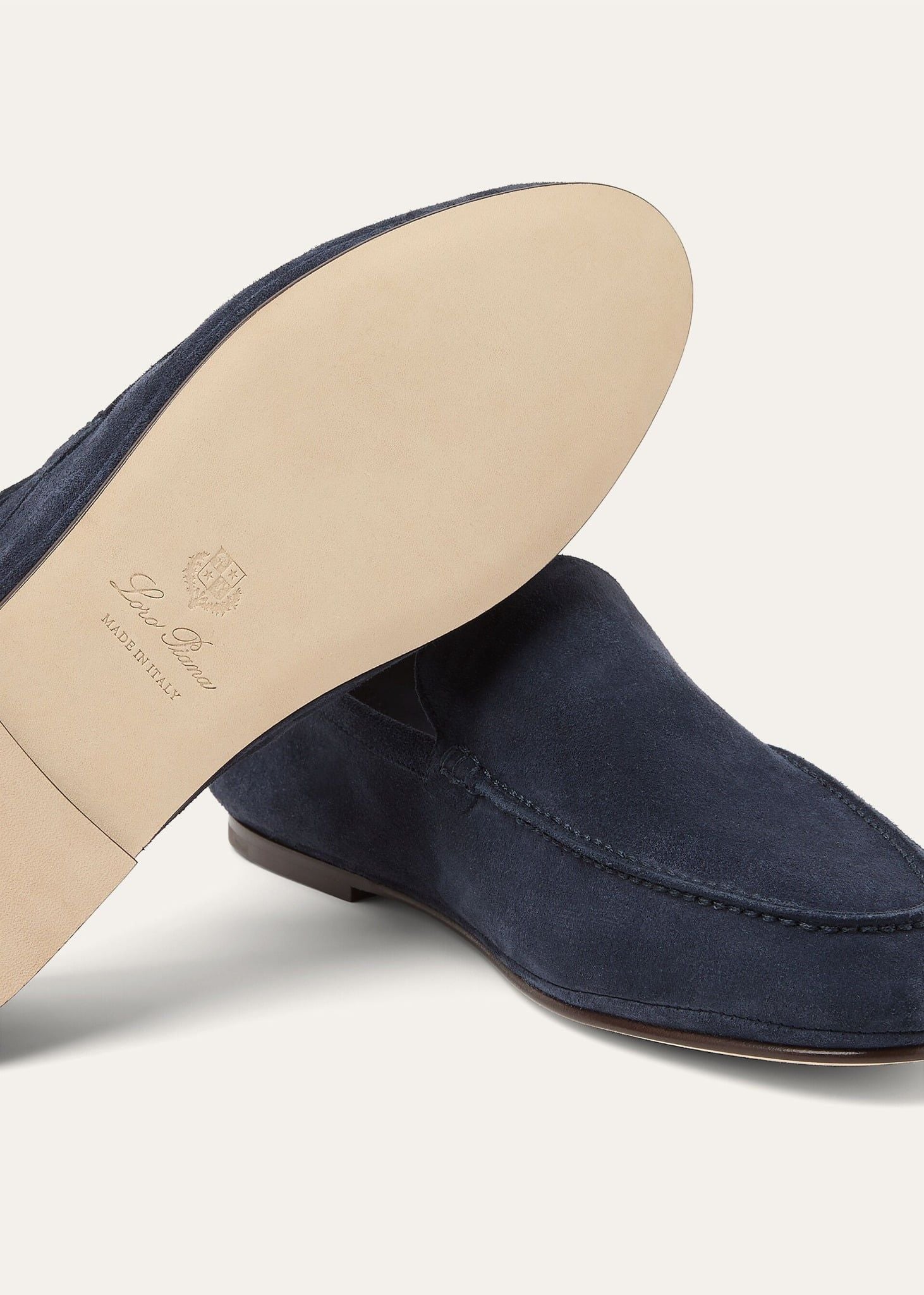  Giày Nam Loro Piana Summer Anton Walk Loafer 'Navy' 