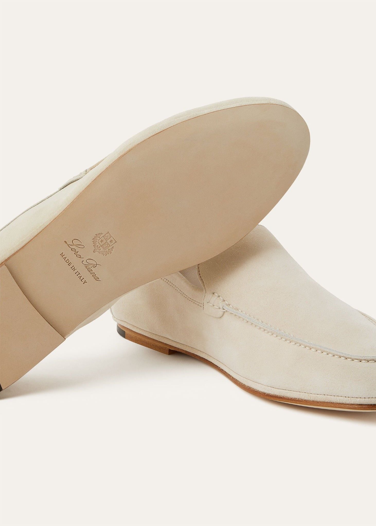  Giày Nam Loro Piana Summer Anton Walk Loafer 'Yogurt' 