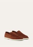  Giày Nam Loro Piana Summer Walk Loafer 'Brown Whiskey' 