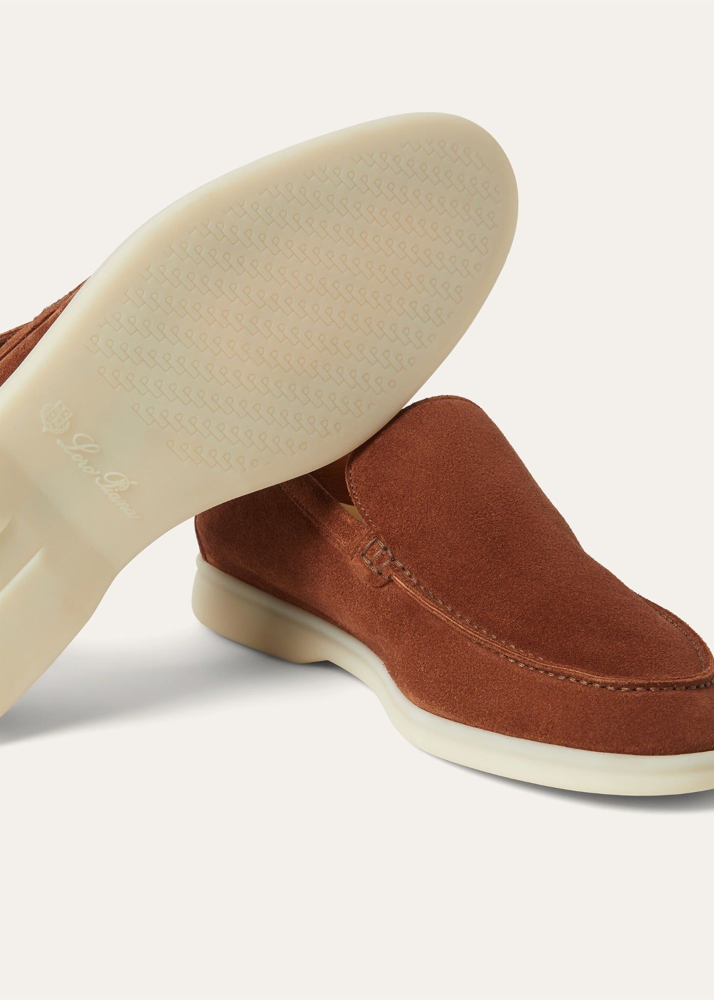  Giày Nam Loro Piana Summer Walk Loafer 'Brown Whiskey' 