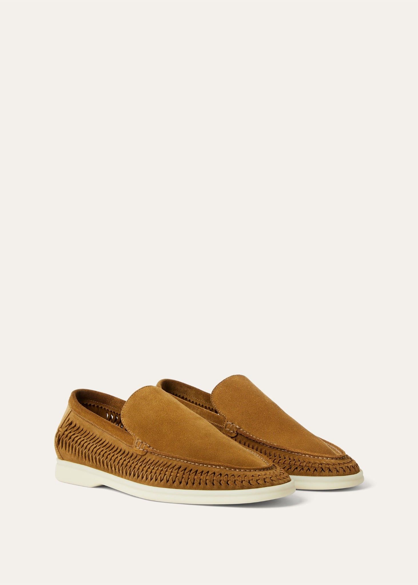  Giày Nam Loro Piana Summer Walk Loafer 'Tan' 