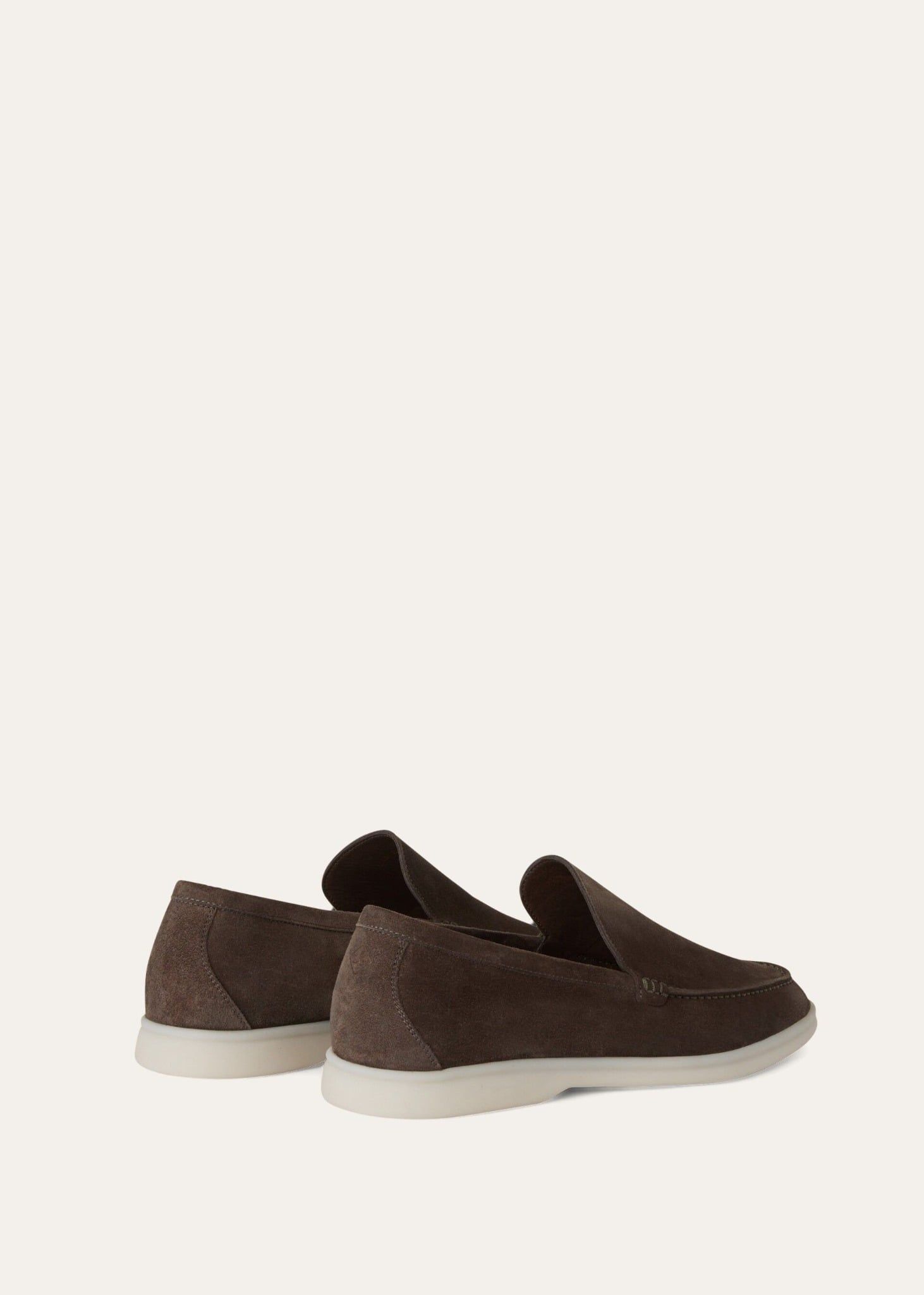  Giày Nam Loro Piana Summer Walk Loafer 'Warm Gray' 