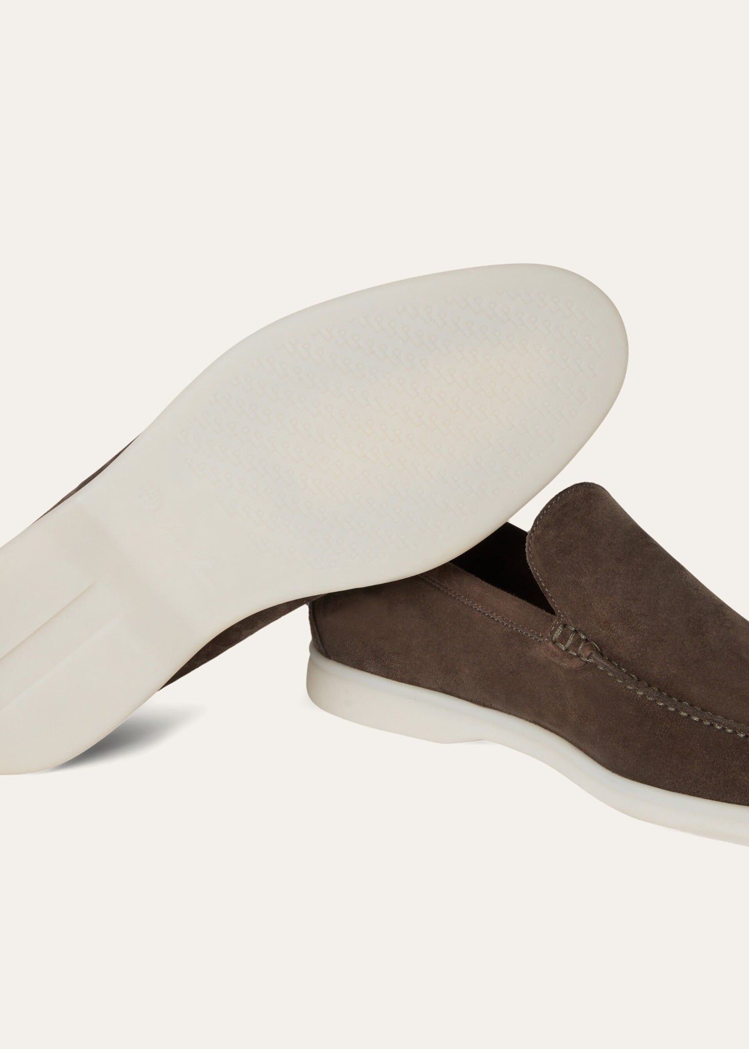  Giày Nam Loro Piana Summer Walk Loafer 'Warm Gray' 
