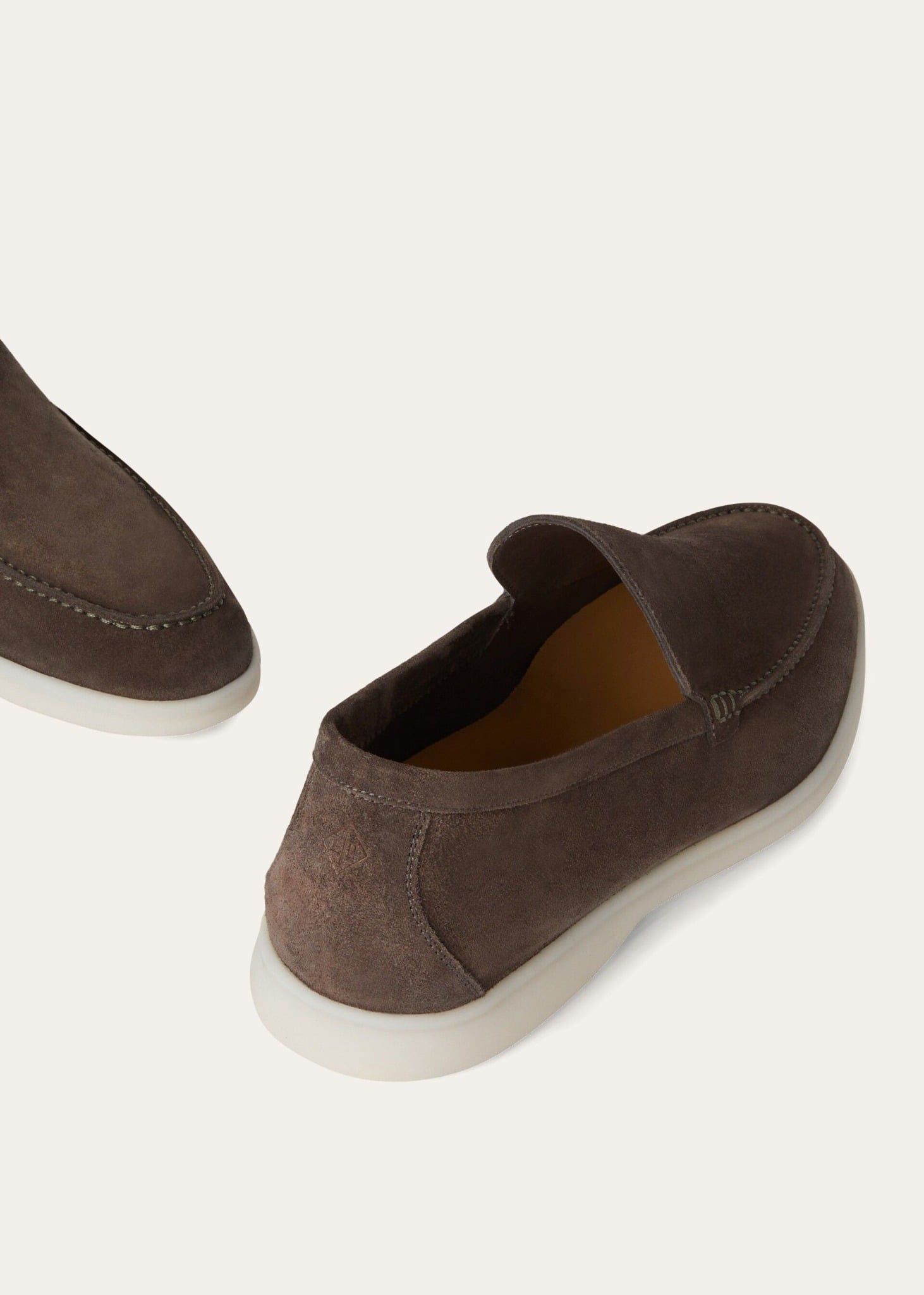  Giày Nam Loro Piana Summer Walk Loafer 'Warm Gray' 