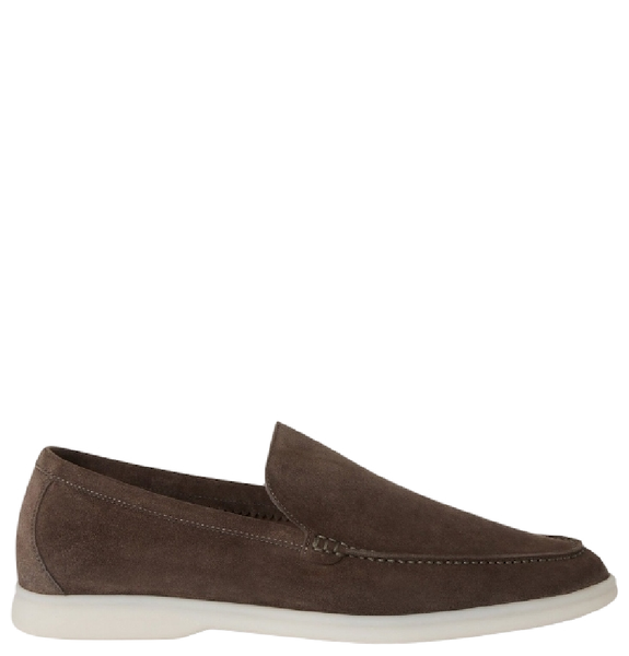  Giày Nam Loro Piana Summer Walk Loafer 'Warm Gray' 