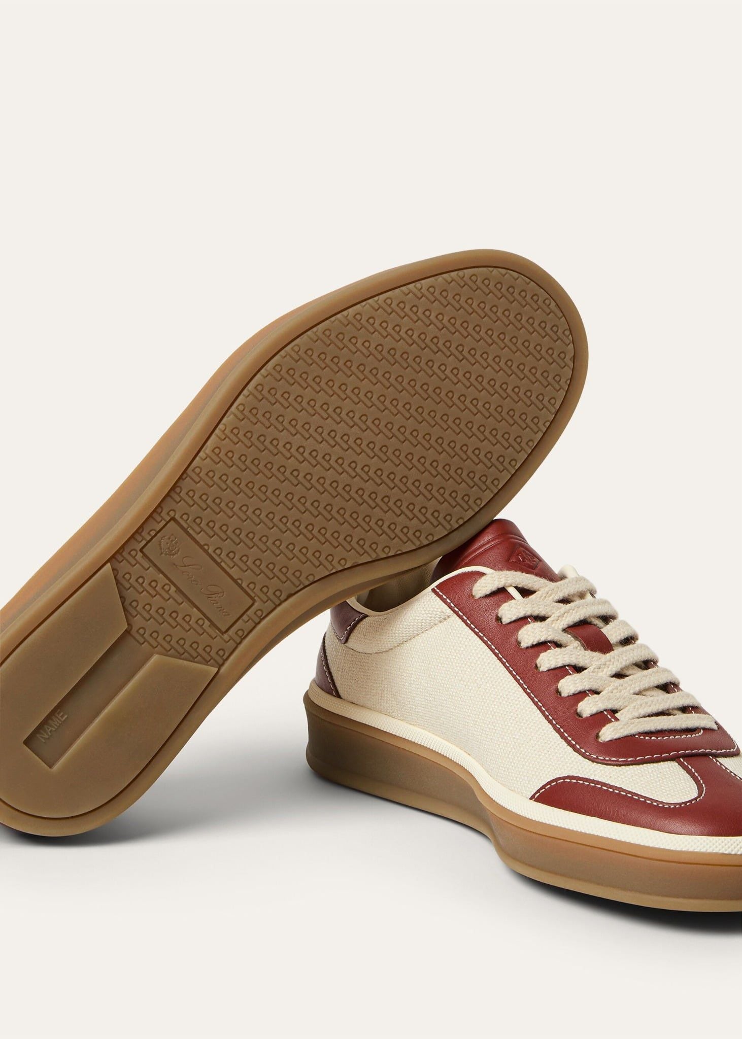 Giày Nam Loro Piana Tennis Walk Sneaker 'Natural' 