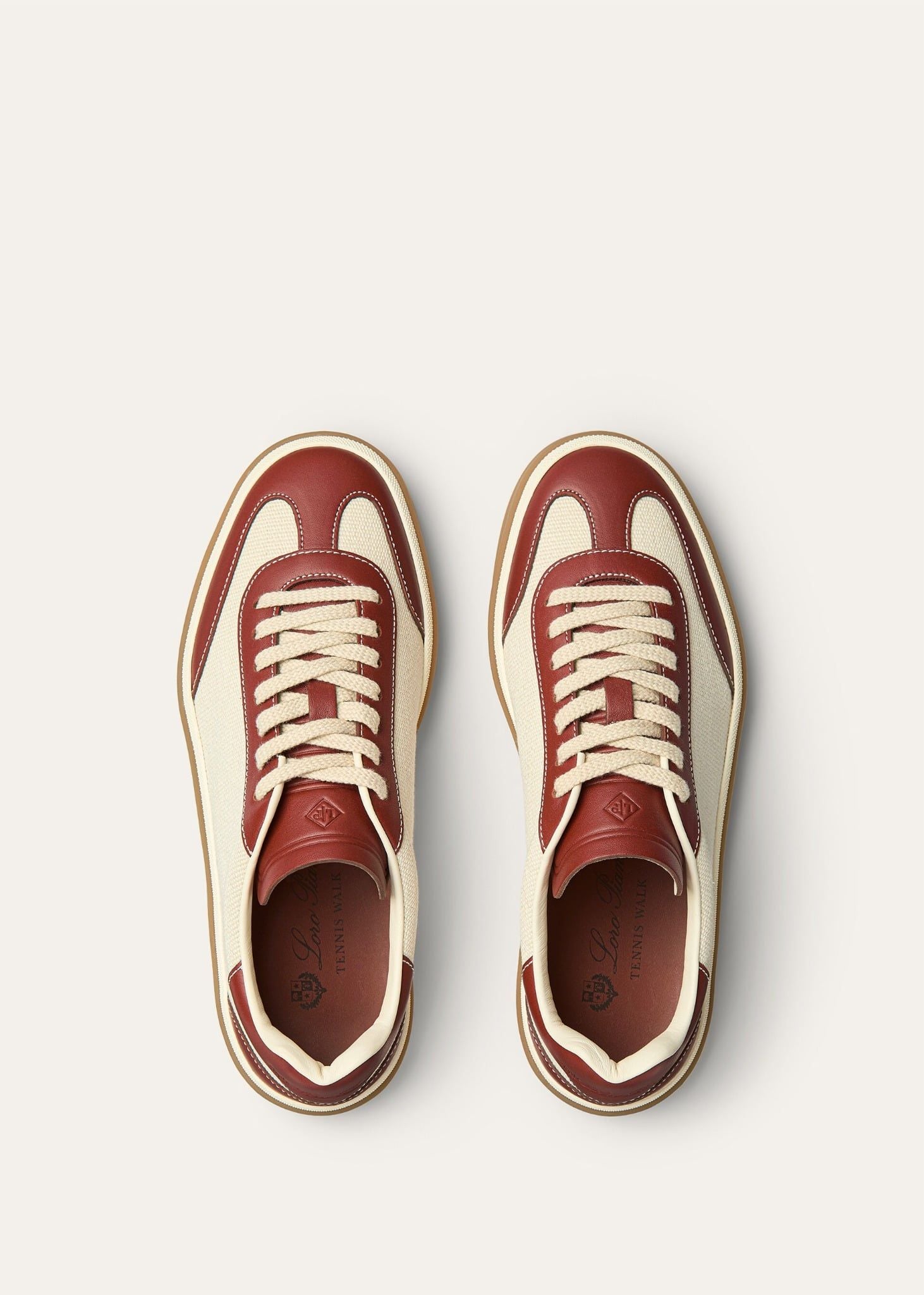  Giày Nam Loro Piana Tennis Walk Sneaker 'Natural' 