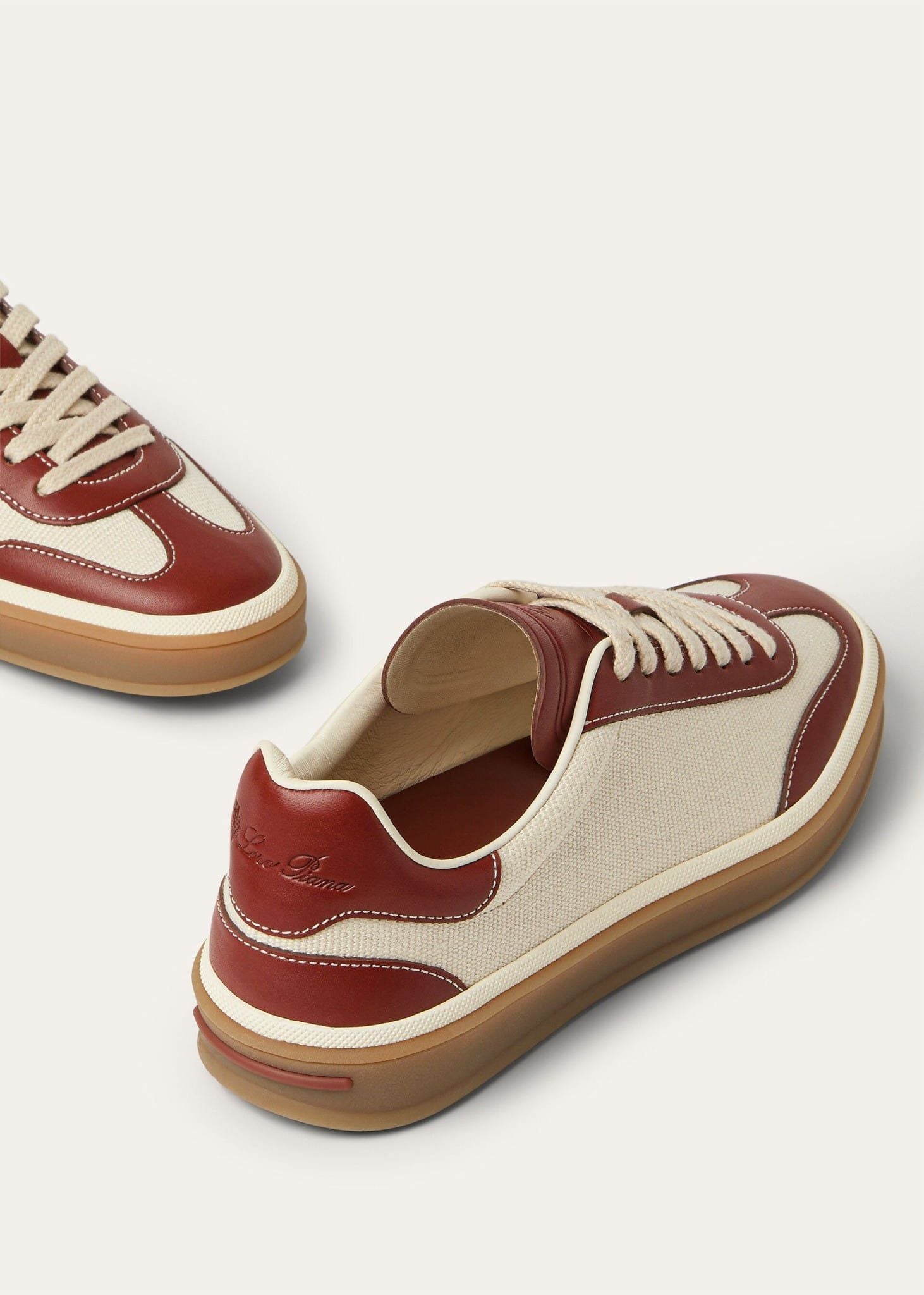  Giày Nam Loro Piana Tennis Walk Sneaker 'Natural' 