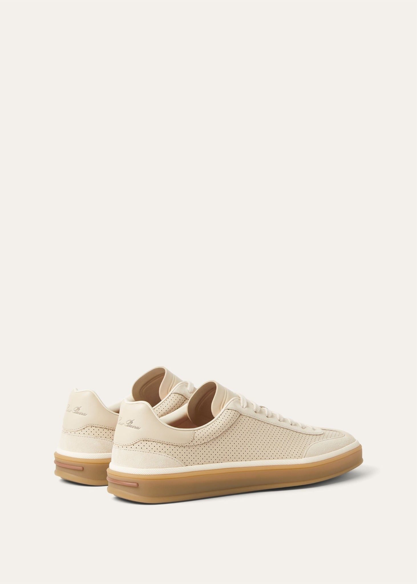  Giày Nam Loro Piana Tennis Walk Sneaker 'Pearl Powder' 