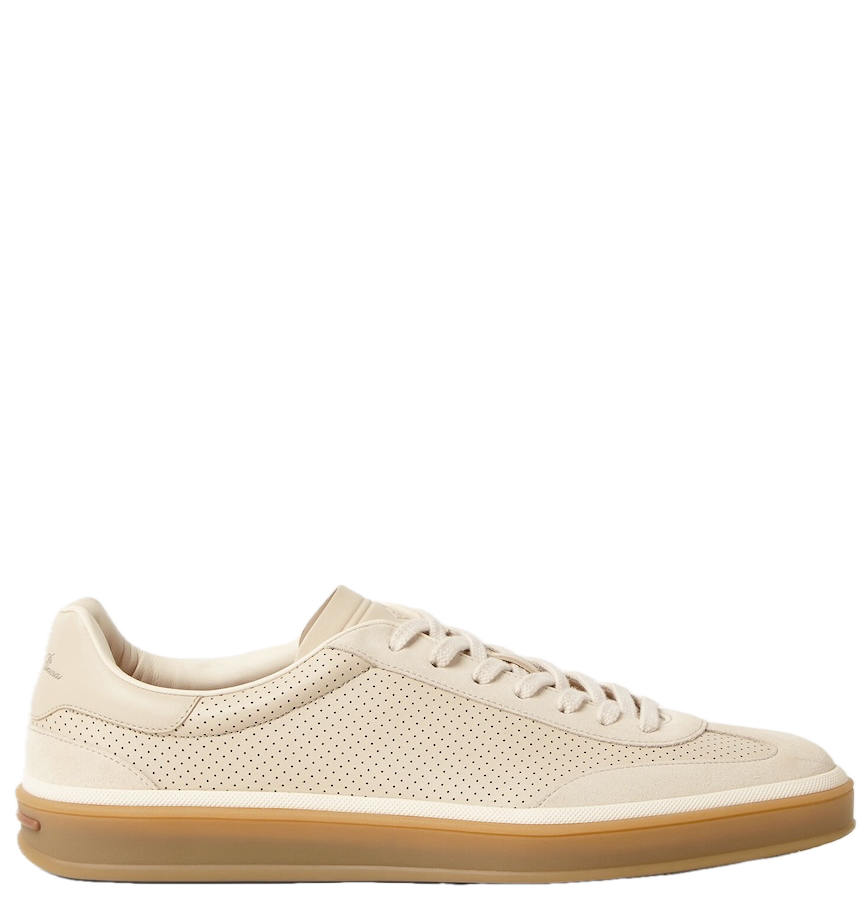  Giày Nam Loro Piana Tennis Walk Sneaker 'Pearl Powder' 