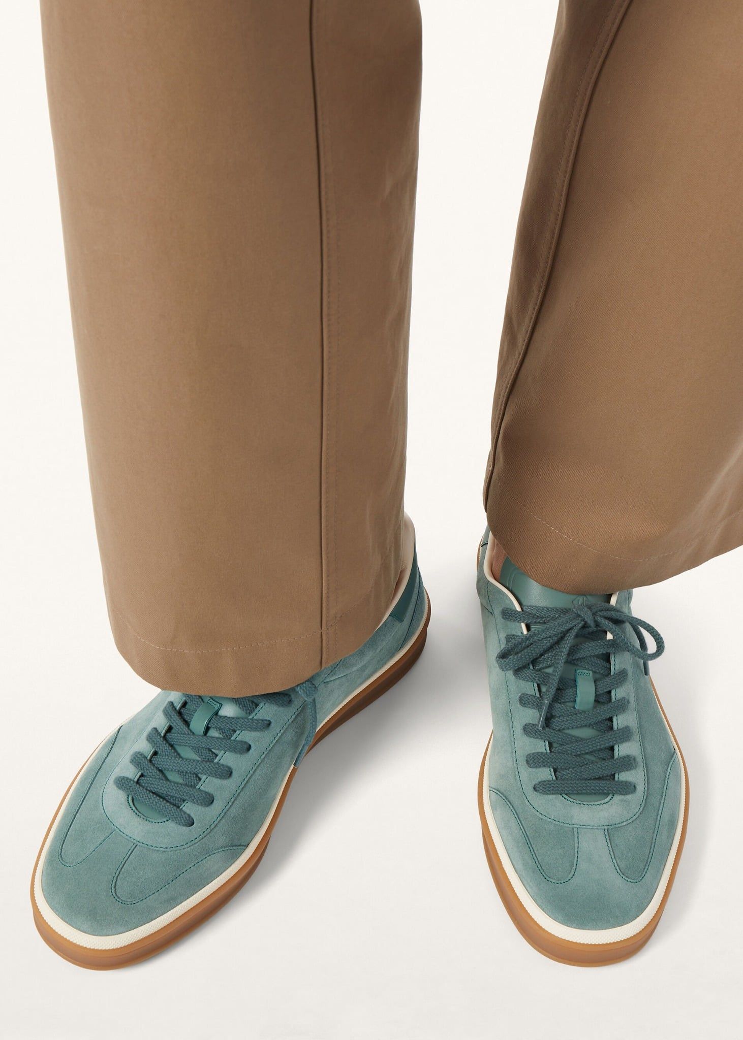  Giày Nam Loro Piana Tennis Walk Sneaker 'Pine Cloud' 