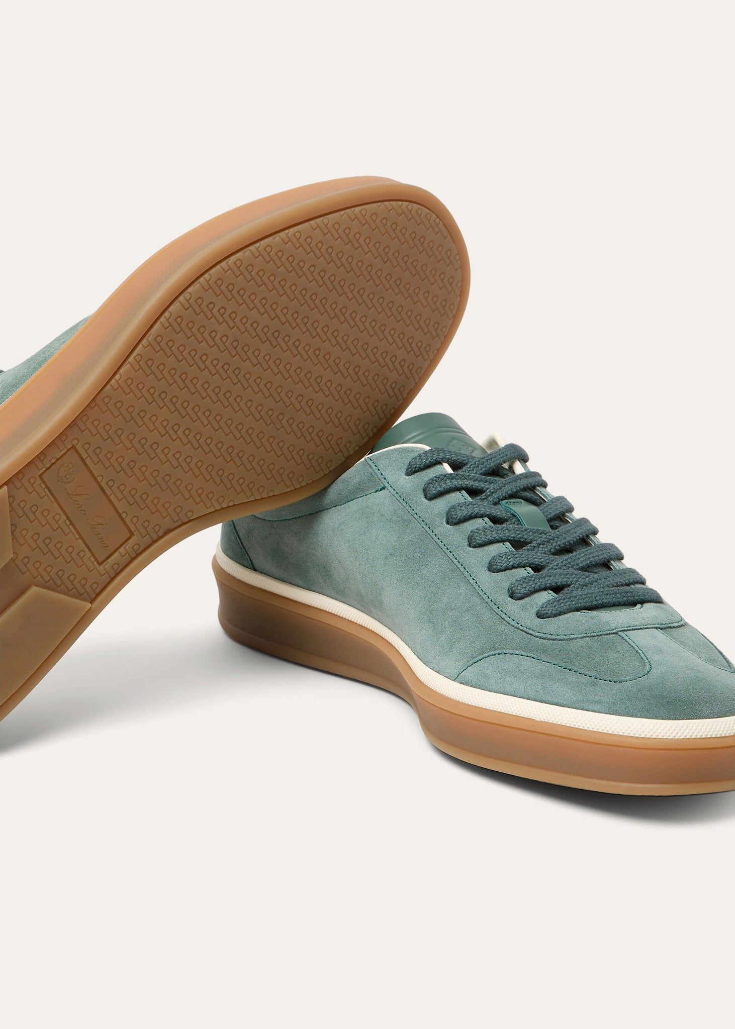  Giày Nam Loro Piana Tennis Walk Sneaker 'Pine Cloud' 