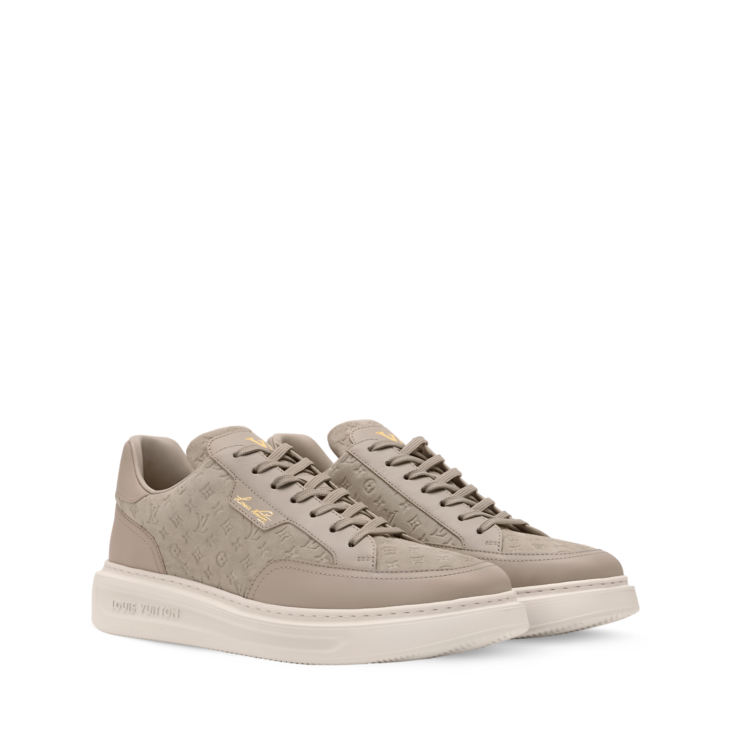 Giày Nam Louis Vuitton Beverly Hills Trainers 'Beige' 
