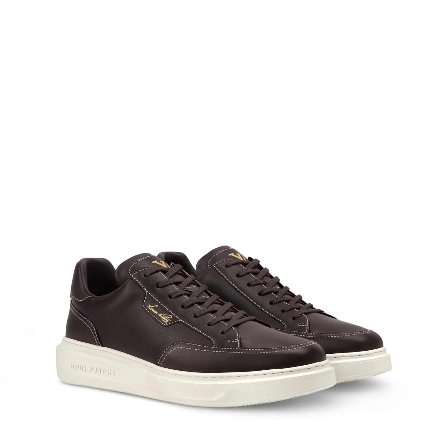  Giày Nam Louis Vuitton Beverly Hills Trainers 'Brown' 