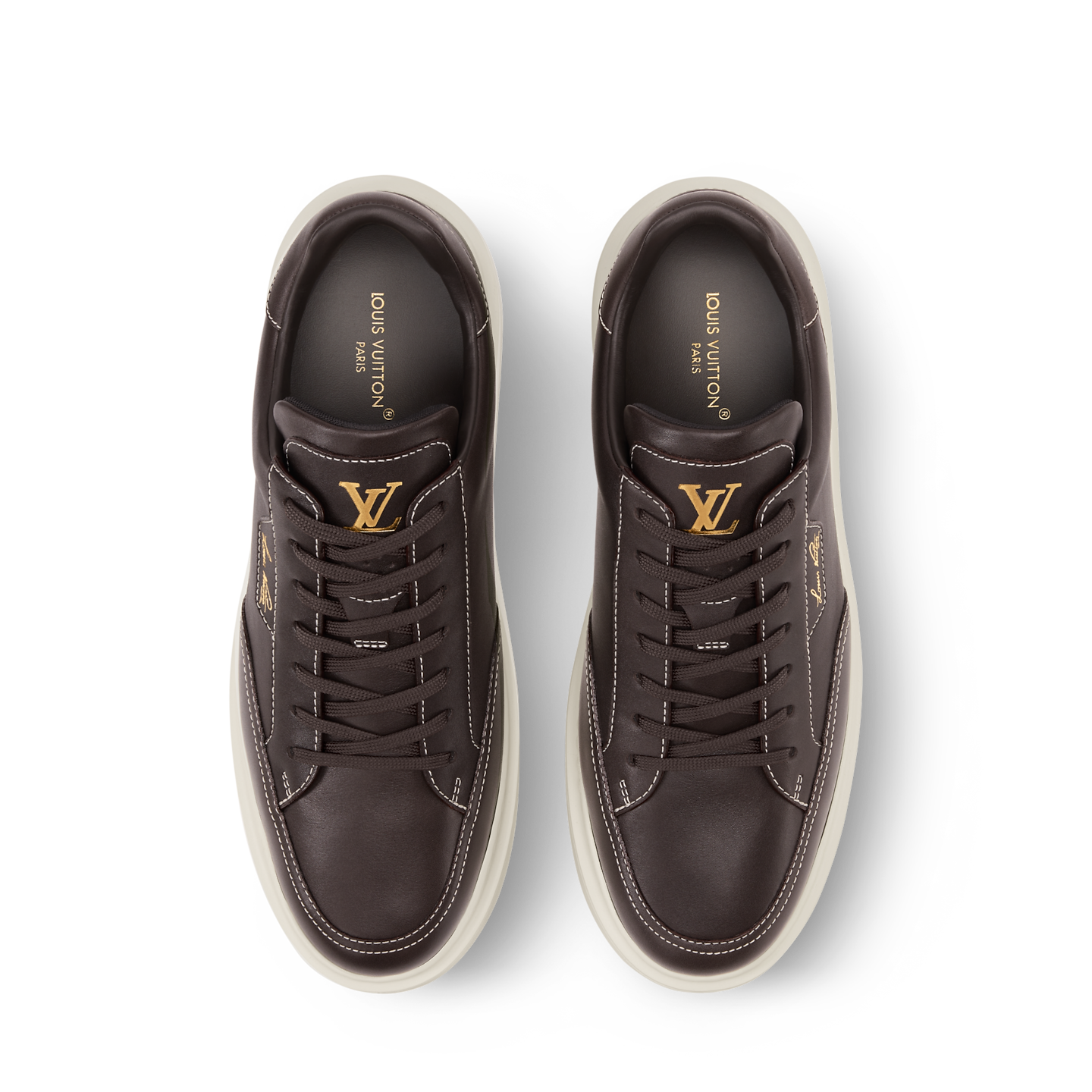  Giày Nam Louis Vuitton Beverly Hills Trainers 'Brown' 