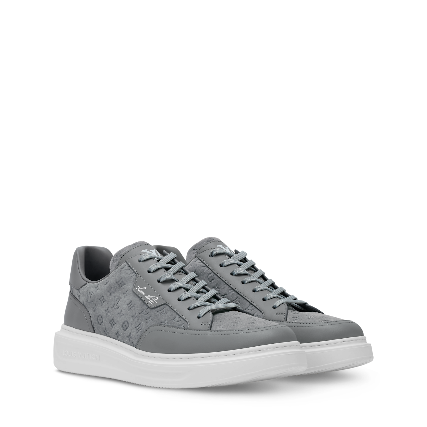  Giày Nam Louis Vuitton Beverly Hills Trainers 'Grey' 