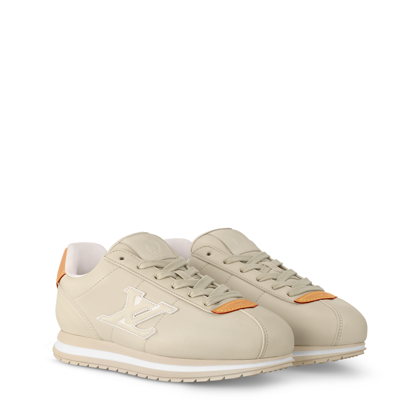  Giày Nam Louis Vuitton Buttersoft Trainers 'Beige' 