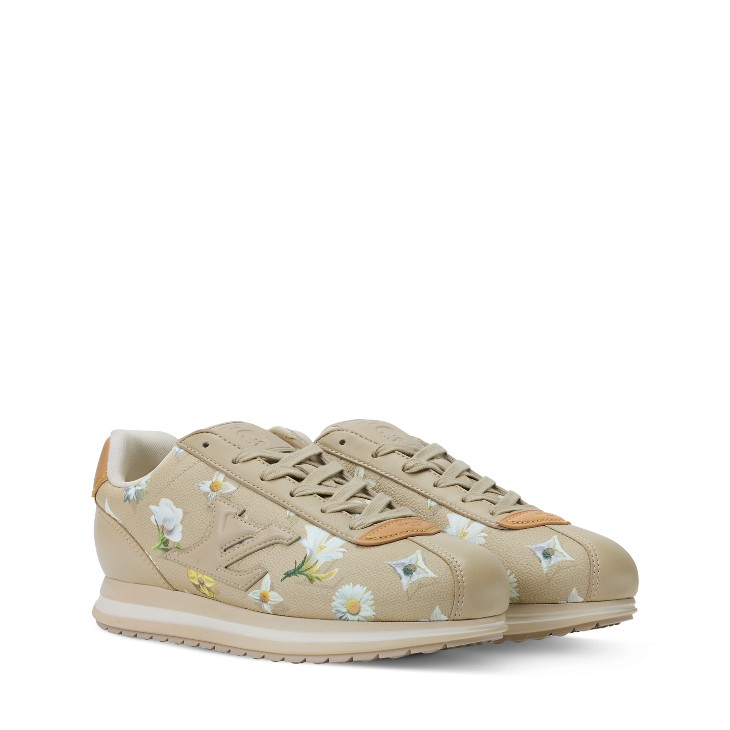  Giày Nam Louis Vuitton LV Buttersoft Trainers 'Beige' 