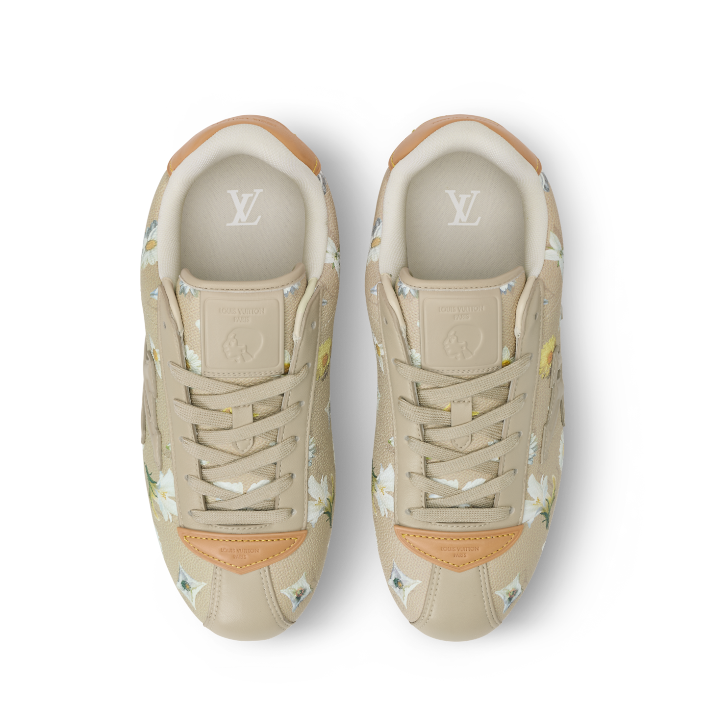  Giày Nam Louis Vuitton LV Buttersoft Trainers 'Beige' 