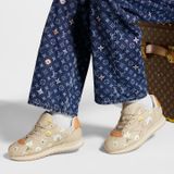  Giày Nam Louis Vuitton LV Buttersoft Trainers 'Beige' 
