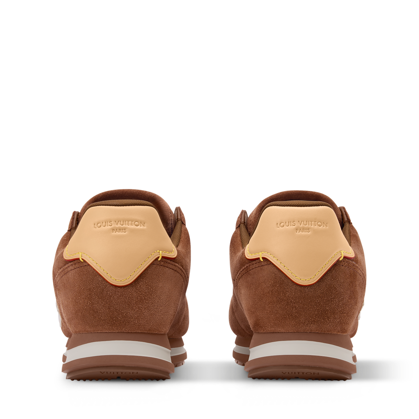  Giày Nam Louis Vuitton LV Buttersoft Trainers 'Cognac' 
