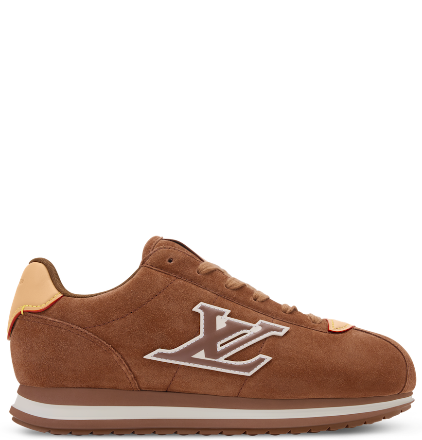  Giày Nam Louis Vuitton LV Buttersoft Trainers 'Cognac' 