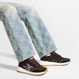  Giày Nam Louis Vuitton LV Classic Trainers 'Brown' 