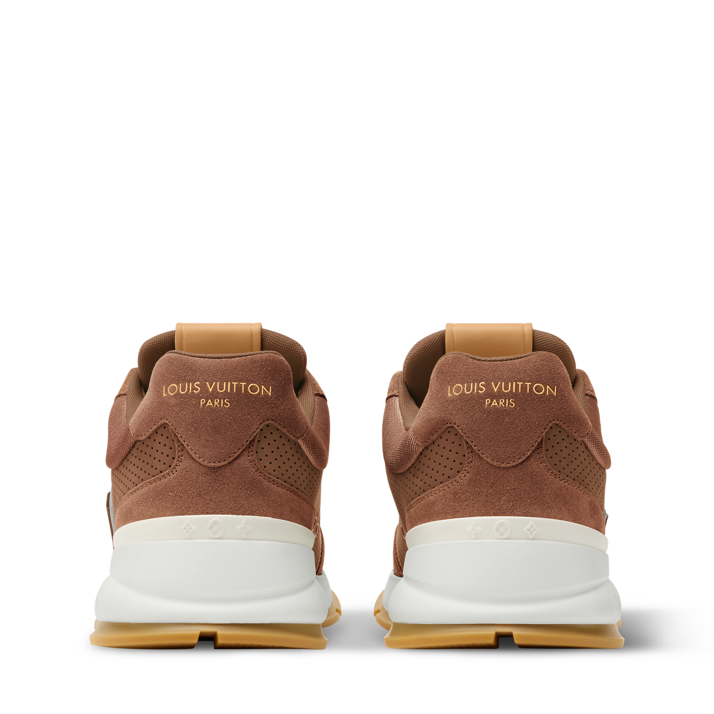  Giày Nam Louis Vuitton LV Classic Trainers 'Cognac' 