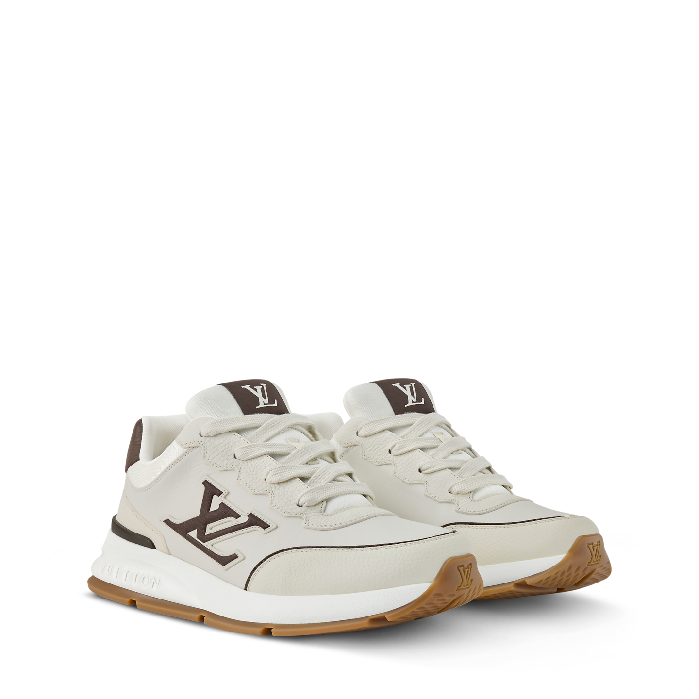  Giày Nam Louis Vuitton LV Classic Trainers 'Ecru' 