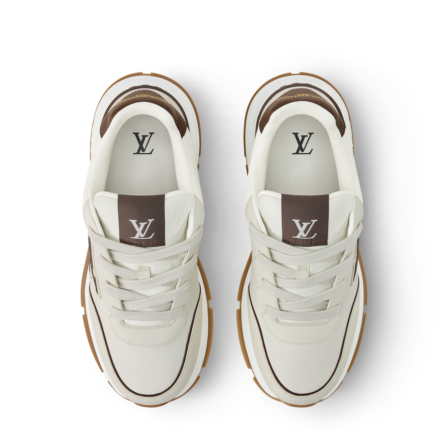  Giày Nam Louis Vuitton LV Classic Trainers 'Ecru' 