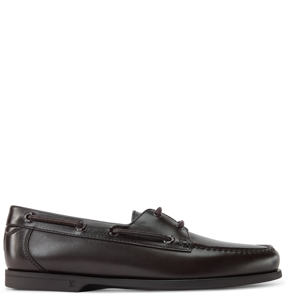  Giày Nam Louis Vuitton LV Croisette Boat Shoes 'Brown' 