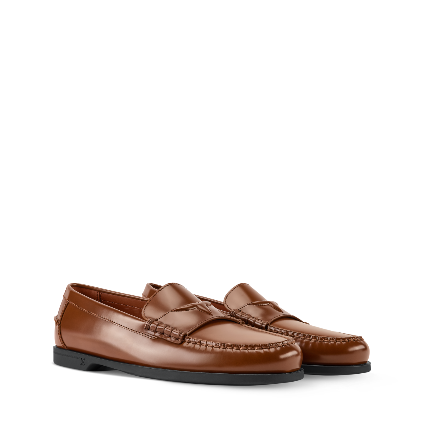  Giày Nam Louis Vuitton LV Croisette Loafers 'Cognac' 
