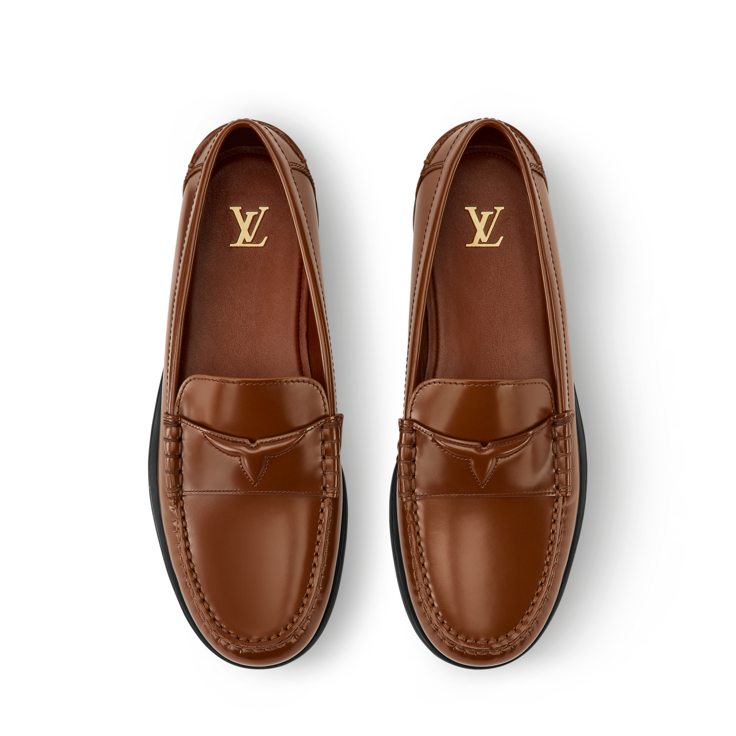  Giày Nam Louis Vuitton LV Croisette Loafers 'Cognac' 