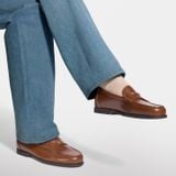  Giày Nam Louis Vuitton LV Croisette Loafers 'Cognac' 