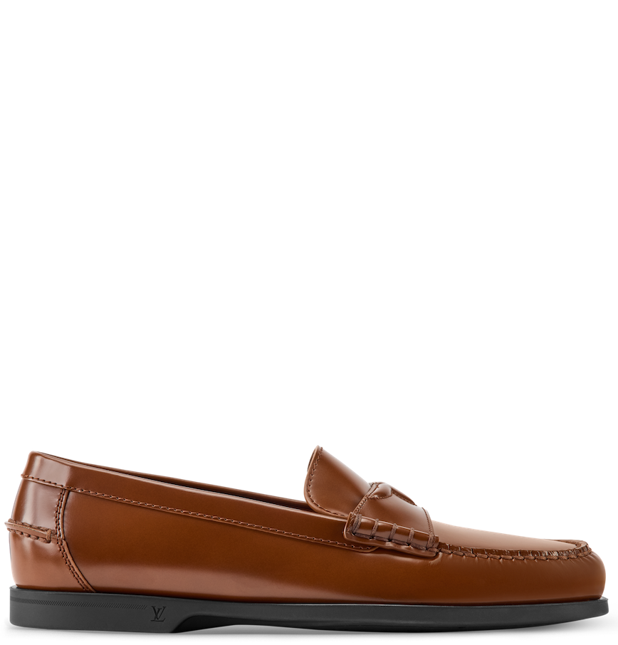  Giày Nam Louis Vuitton LV Croisette Loafers 'Cognac' 