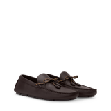  Giày Nam Louis Vuitton LV Driver Moccasins 'Brown' 