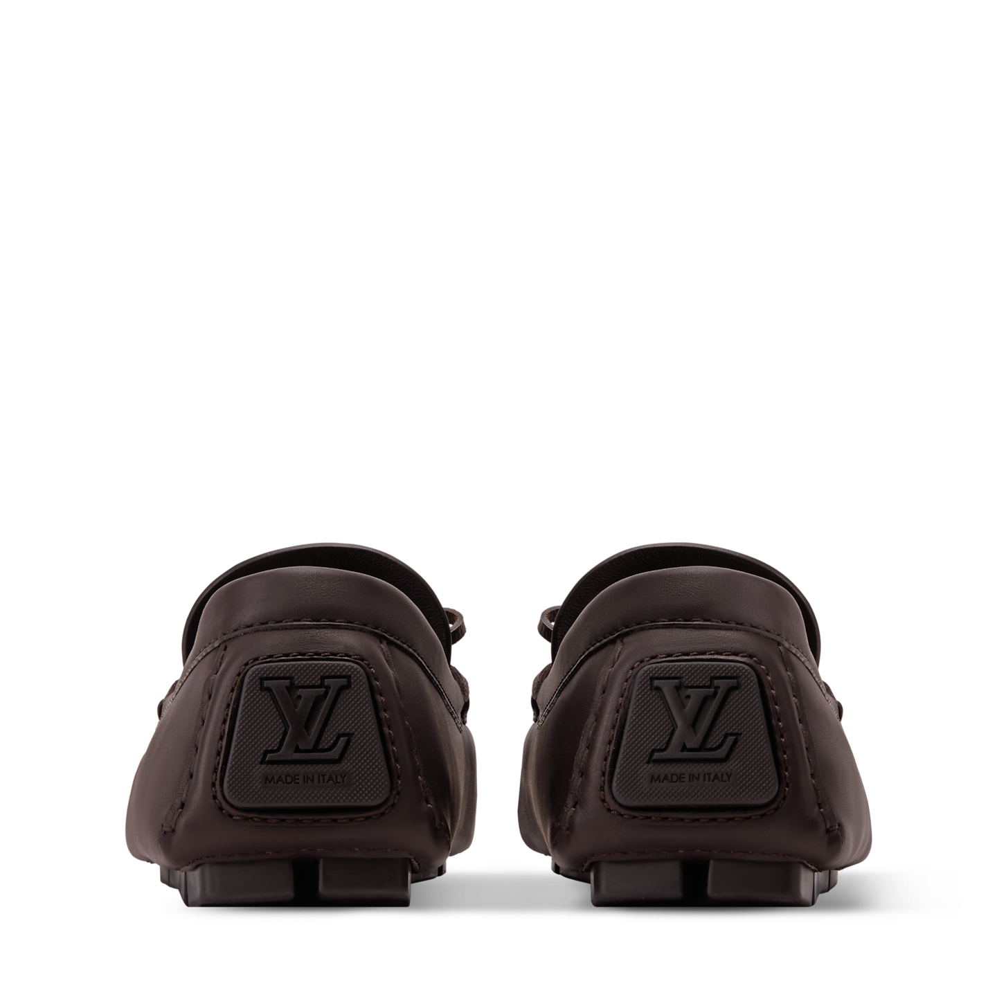  Giày Nam Louis Vuitton LV Driver Moccasins 'Brown' 