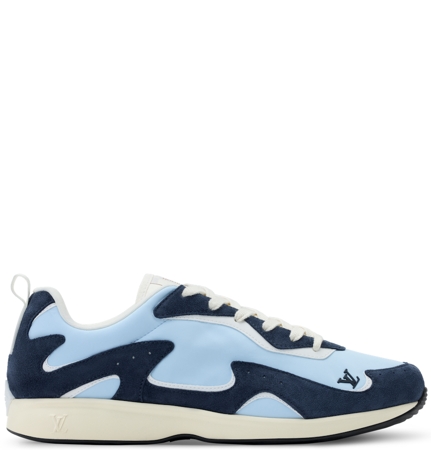  Giày Nam Louis Vuitton LV Drop 300 Sneakers 'Blue' 