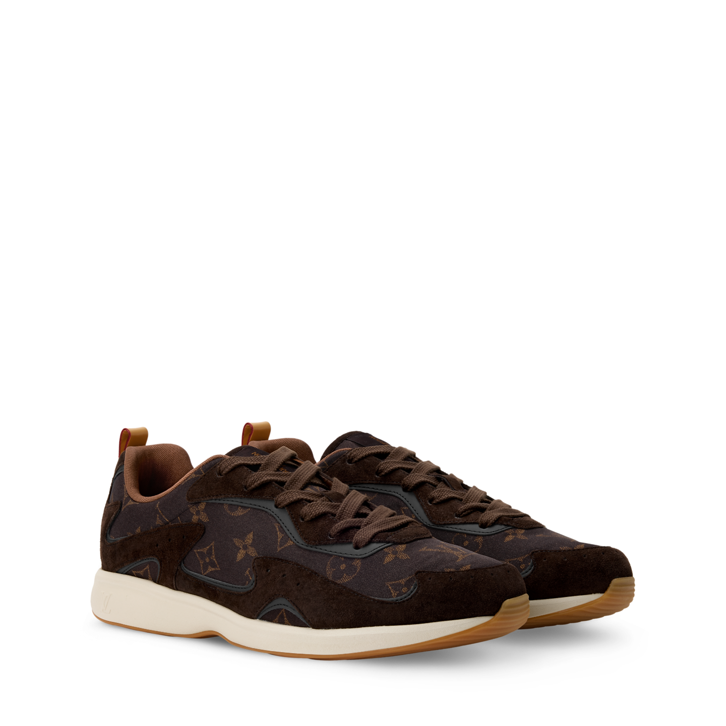  Giày Nam Louis Vuitton LV Drop 300 Sneakers 'Brown' 