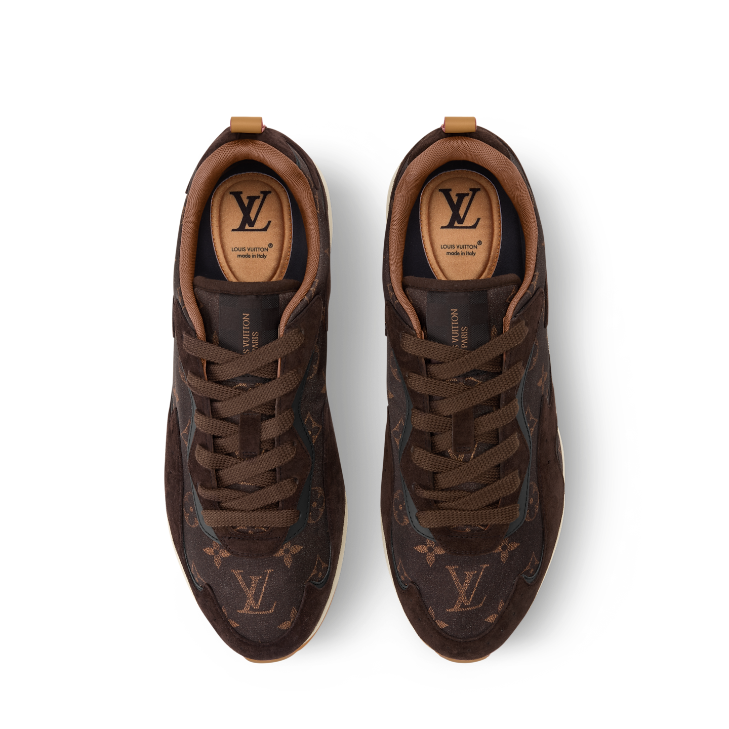 Giày Nam Louis Vuitton LV Drop 300 Sneakers 'Brown' 