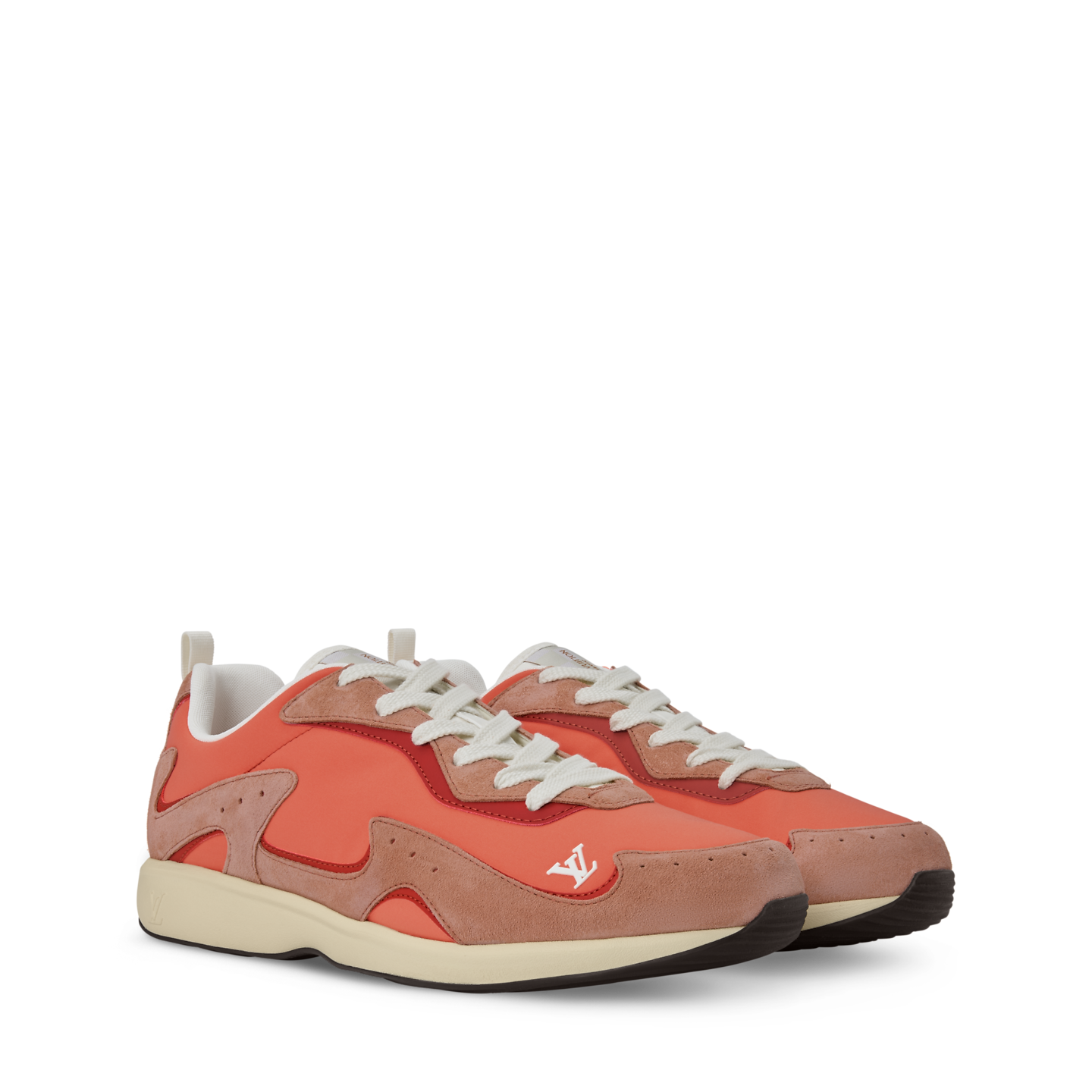  Giày Nam Louis Vuitton LV Drop 300 Sneakers 'Orange' 