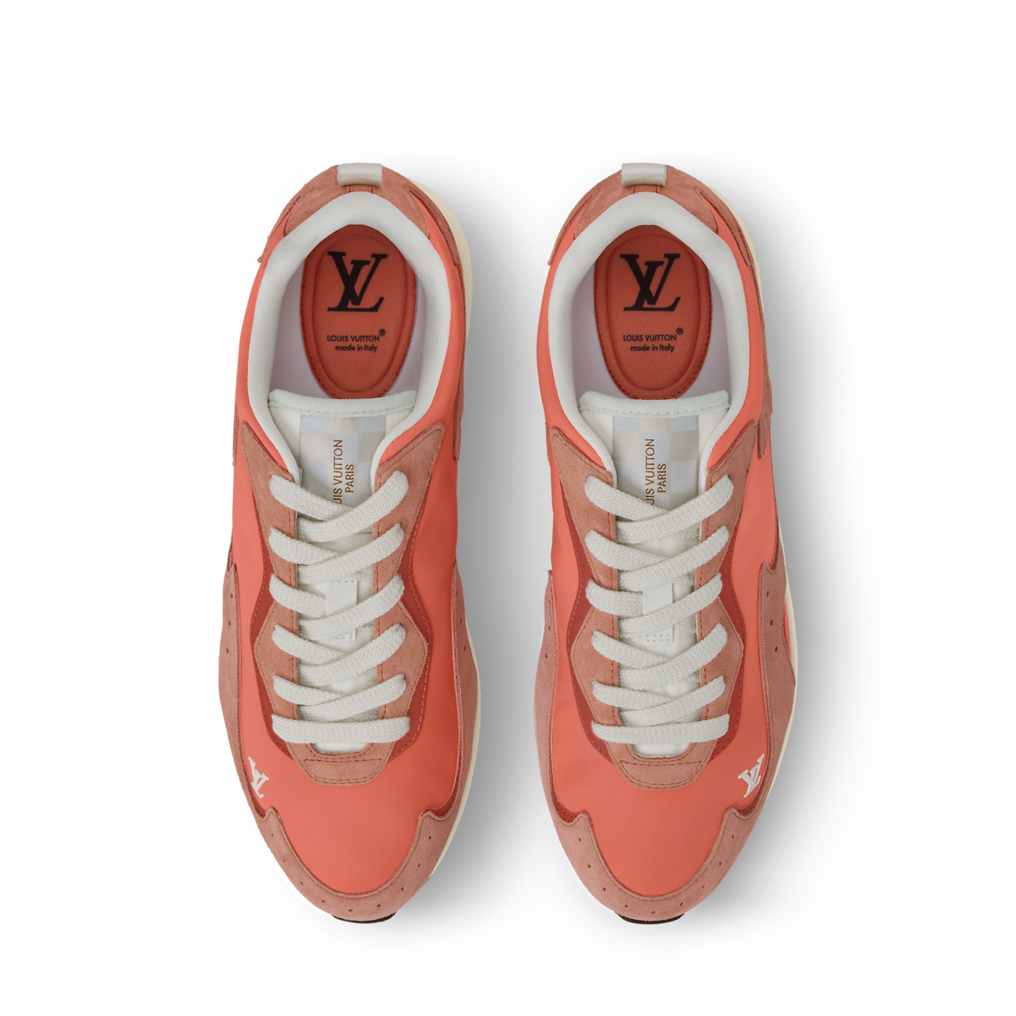  Giày Nam Louis Vuitton LV Drop 300 Sneakers 'Orange' 