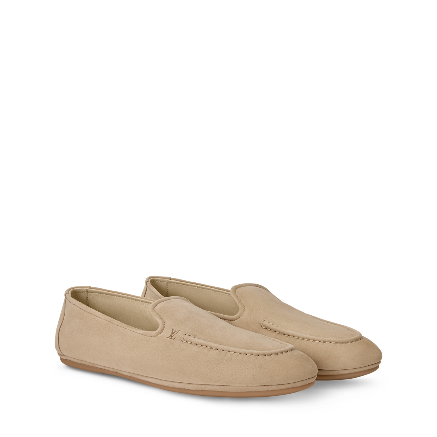  Giày Nam Louis Vuitton LV Horizon Slippers 'Beige' 