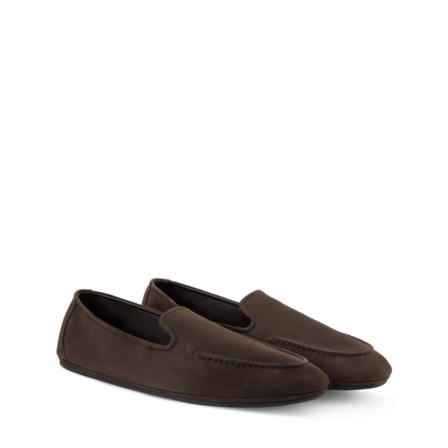  Giày Nam Louis Vuitton LV Horizon Slippers ''Brown' 