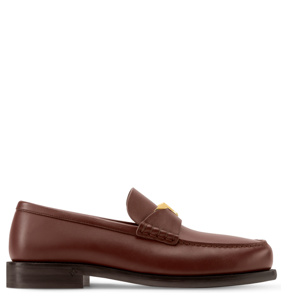  Giày Nam Louis Vuitton LV Oxford Loafers 'Brown' 